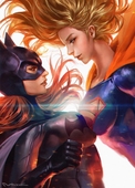 Batgirl DC_Comics Supergirl kamiyamark // 800x1111 // 177.1KB // jpg