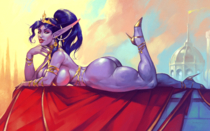 JanRock Void_elf World_of_Warcraft // 1600x1000 // 2.6MB // png
