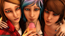 3D Chloe_Price Deadbolt Life_is_Strange Max_Caulfield Rachel_Amber // 3840x2160 // 7.3MB // png