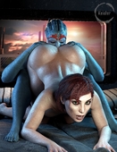 3D Asari Commander_Shepard Femshep Keister3D Mass_Effect Samara // 2960x3840 // 2.2MB // jpg