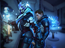 3D Mass_Effect_Andromeda Source_Filmmaker Turian Vetra_Nyx hakonsfm // 3150x2336 // 3.9MB // jpg