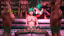 Comic Darkstalkers Destruction_of_Morrigan_Aensland Morrigan_Aensland Mr_Safety Source_Filmmaker Succubus hentai // 1280x720 // 1.2MB // png