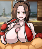 Animated King_of_Fighters Mai_Shiranui vkid // 1000x1178 // 4.5MB // gif