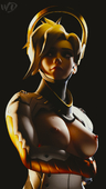 3D Blender Mercy Overwatch Wunder // 1080x1920 // 312.7KB // jpg