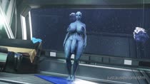 3D Animated Asari Blender Liara_T'Soni Mass_Effect Sound justausernamesfm webm // 1280x720 // 12.9MB // webm