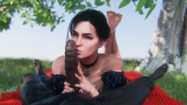 3D Leeterr The_Witcher The_Witcher_3:_Wild_Hunt Yennefer // 2560x1440 // 7.0MB // png