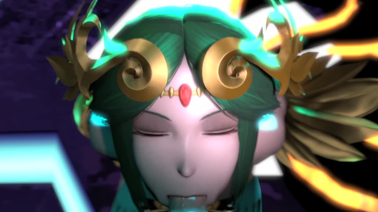 3D Animated Kid_Icarus Palutena // 1280x720 // 927.9KB // webm