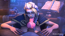 3D Animated Jaina_Proudmoore Sound World_of_Warcraft bonkerzhonkerz // 1280x720, 40.9s // 4.2MB // mp4