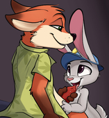 Judy_Hopps Nick_Wilde Zootopia // 2034x2197 // 1.0MB // jpg