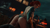 3D Bomyman Source_Filmmaker The_Witcher Triss_Merigold // 3000x1688 // 2.7MB // jpg