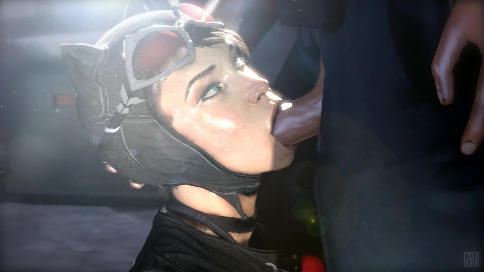 3D Animated Batman_(Series) Catwoman DC_Comics Source_Filmmaker tsarchasmsfm // 1920x1080 // 1.3MB // webm