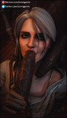 3D Blender Ciri The_Witcher_3:_Wild_Hunt Tomoganim // 1080x1920 // 231.8KB // jpg