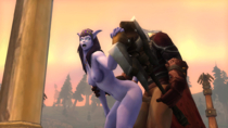 Animated Draenei Runiclodges World_of_Warcraft vrykul // 1075x605 // 19.7MB // gif