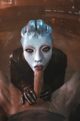 3D Asari Blender Ceeeeekc Mass_Effect Morinth // 2560x3840 // 4.1MB // jpg