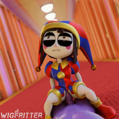 3D Animated Blender Jax_(The_Amazing_Digital_Circus) Pomni The_Amazing_Digital_Circus Wigfritter // 720x720, 21.7s // 1.6MB // mp4