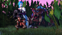 Jinx League_of_Legends Nidalee Source_Filmmaker // 2235x1269 // 1.7MB // jpg