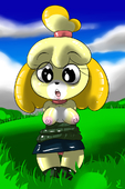 Animal_Crossing Isabelle // 700x1050 // 374.8KB // png