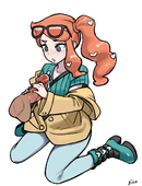 Pokemon Pokemon_Sword_and_Shield Sonia_(Pokemon) // 817x1071 // 398.1KB // jpg