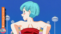 Animated Bulma_Brief Dragon_Ball_Z FoxyBulma // 900x506 // 7.5MB // gif