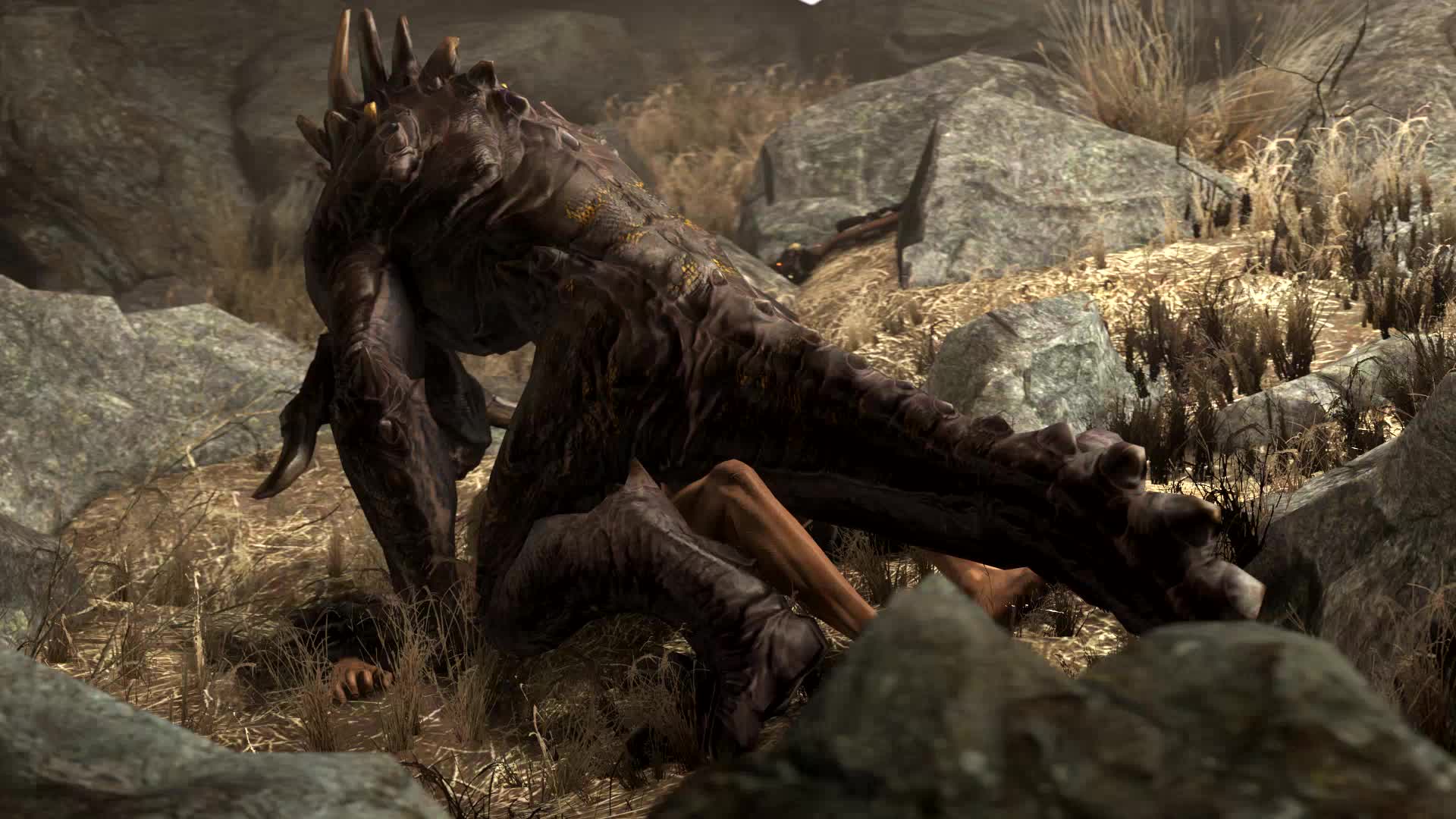 3D Animated Deathclaw Fallout Scrungusbungus Sound Source_Filmmaker // 1x1 // 18.7MB // mp4